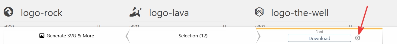 'Font Preferences' button