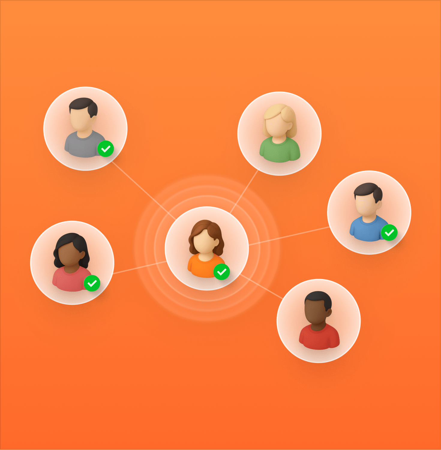 Church Management Illustration